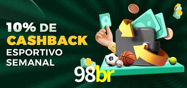 10% de bônus de cashback na 98br