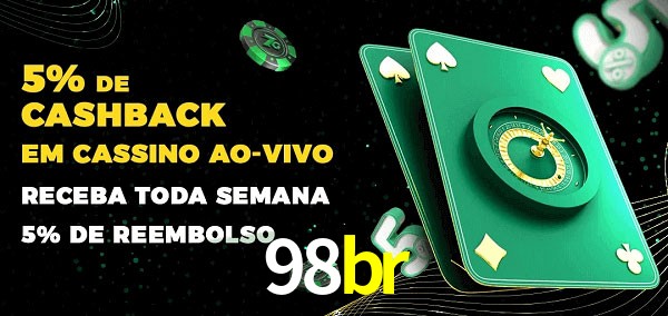 Promoções do cassino ao Vivo 98br